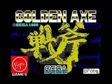 Golden Axe (USA) screen shot title